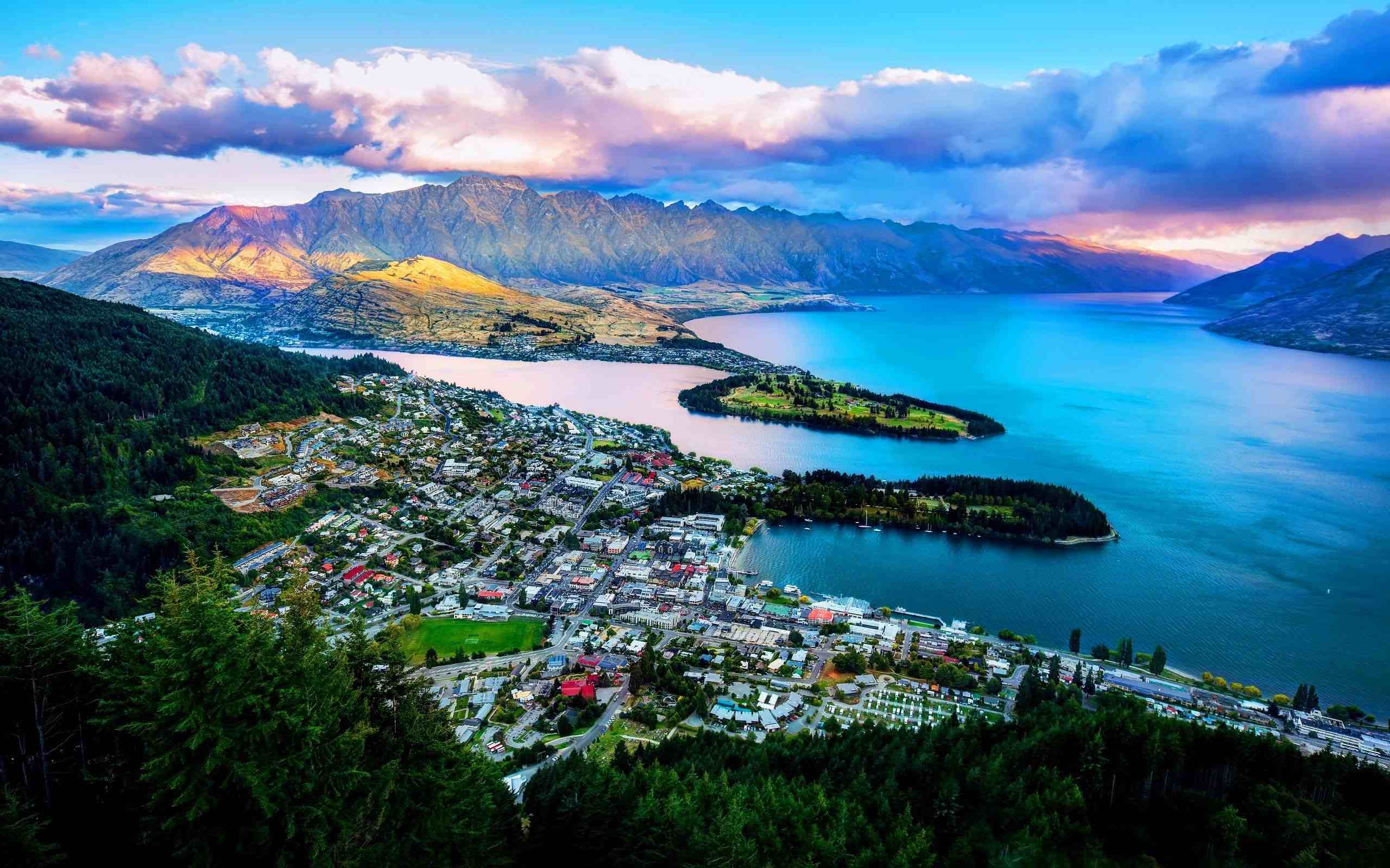 新西兰最美小镇图片